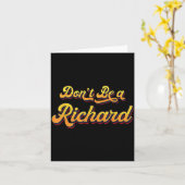 Funny Sarcastic Saying Joke Meme Print - Don't Be  Karte (Gelbe Blume)