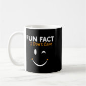 Funny Sarcastic Saying Quote Smile Fun Fact I Don' Kaffeetasse (Links)