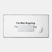 Funny Sarcastic Schreibtischunterlage (Tastatur & Maus)