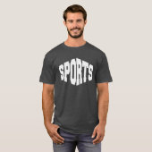 Funny Sarcastic Sports T-Shirt (Vorne ganz)