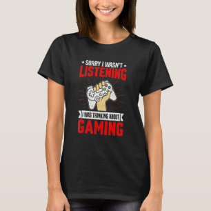 Funny Sarcastic Sprichwort, das ich über Gaming na T-Shirt