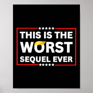 Funny Sarcastic T-Shirt Men Adult Humor Worst Se Poster