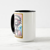 Funny/Sarcastic Tarot Card/Das Coole Oma Tasse (Vorderseite Links)
