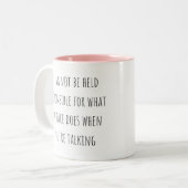 Funny Sarcastic Tasse (Vorderseite Links)