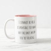 Funny Sarcastic Tasse (Links)