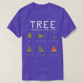 Funny Sarcastic Tree Identification Chart for Happ T-Shirt (Design vorne)