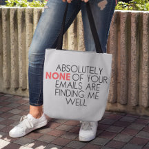 Funny Sarcastic Trendly Finding Me Well Town Bag