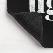 Funny Sarcastic Ugh Novelty Graphic Mousepad (Ecke)