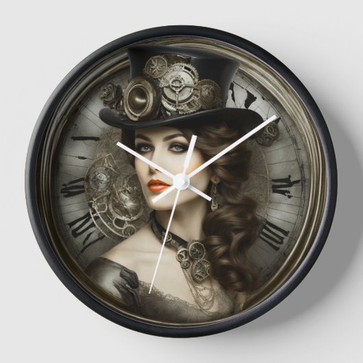 Funny Sarcastic Wall Clock  Uhr (Vorderseite)