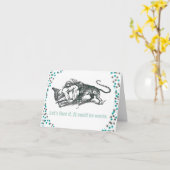 Funny Sarcastic wird noch schlimmer, wenn von eine Karte (Gelbe Blume)