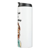 Funny Sarcastic Zitat | Du redest noch Thermosbecher (Nach rechts gedreht)