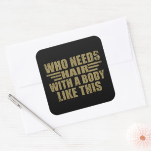 Funny sarcastic Zitate Erwachsenen Humor Sarkasmus Quadratischer Aufkleber