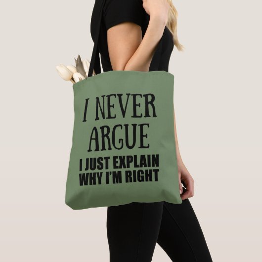 Funny sarcastic Zitate Erwachsenen Humor Sarkasmus Tasche (Von Nahem)