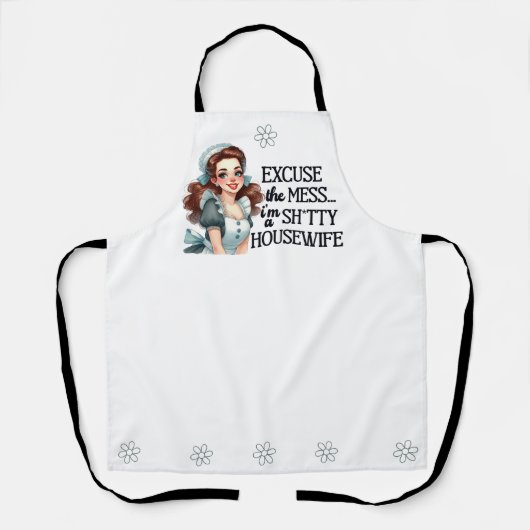 Funny Sarcastic Zitate Geschenke für sie Schürze (Vorderseite)