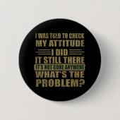 Funny sarcastic Zitate introvertieren Spaß sarcasm Button (Vorderseite)