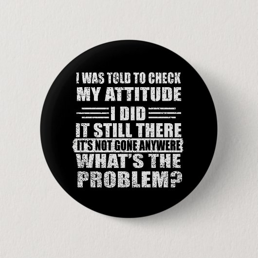 Funny sarcastic Zitate introvertieren Spaß sarcasm Button (Vorderseite)