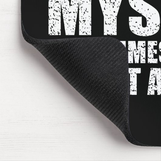 Funny sarcastic Zitate Spaß sarcasi Mousepad (Ecke)