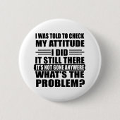 Funny sarcastic Zitate Spaß sarcasm introvertierte Button (Vorderseite)
