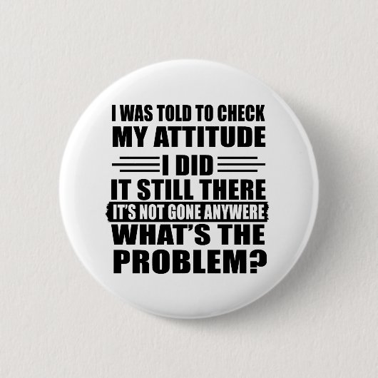 Funny sarcastic Zitate Spaß sarcasm introvertierte Button (Vorderseite)