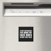 Funny sarcastic Zitate Spaß sarcasm introvertierte Magnet (In Situ (Geschirrspüler))