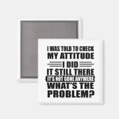 Funny sarcastic Zitate Spaß sarcasm introvertierte Magnet (Vorderseite/Rückseite)