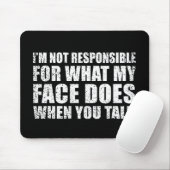 Funny sarcastic Zitate Spaß sarcasm introvertierte Mousepad (Mit Mouse)