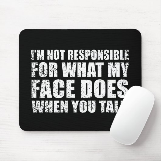 Funny sarcastic Zitate Spaß sarcasm introvertierte Mousepad (Mit Mouse)