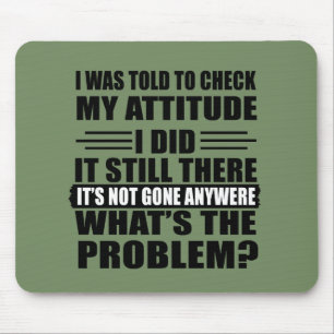 Funny sarcastic Zitate Spaß sarcasm introvertierte Mousepad