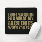 Funny sarcastic Zitate Spaß sarcasm introvertierte Mousepad (Mit Mouse)