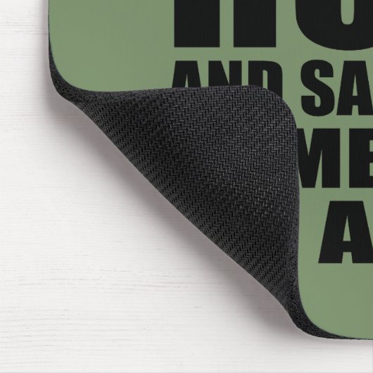 Funny sarcastic Zitate Spaß sarcasm introvertierte Mousepad (Ecke)