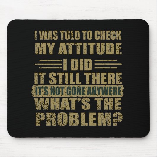 Funny sarcastic Zitate Spaß sarcasm introvertierte Mousepad (Vorne)