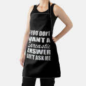 Funny sarcastic Zitate Spaß sarcasm introvertierte Schürze (InSitu)