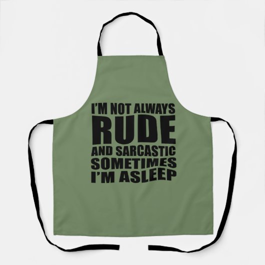 Funny sarcastic Zitate Spaß sarcasm introvertierte Schürze (Vorderseite)
