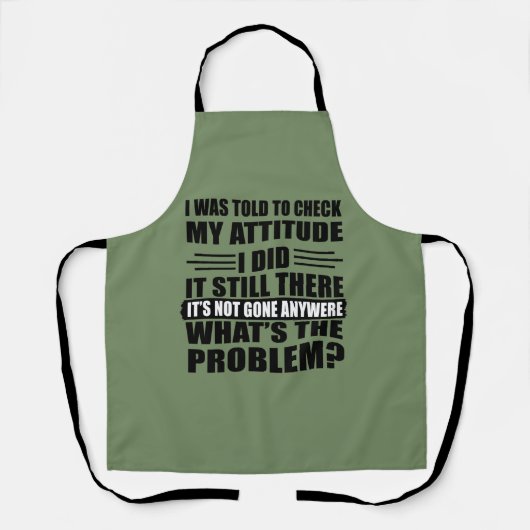 Funny sarcastic Zitate Spaß sarcasm introvertierte Schürze (Vorderseite)