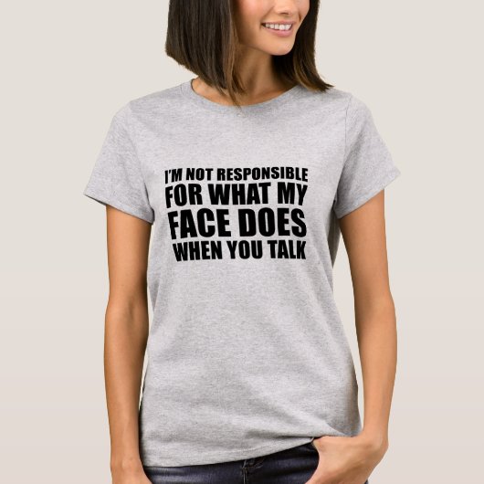 Funny sarcastic Zitate Spaß sarcasm introvertierte T-Shirt (Vorderseite)