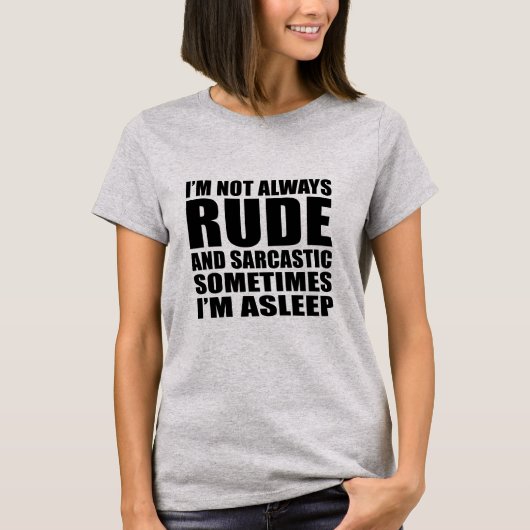Funny sarcastic Zitate Spaß sarcasm introvertierte T-Shirt (Vorderseite)