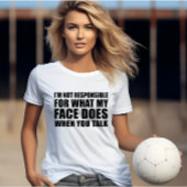 Funny sarcastic Zitate Spaß sarcasm introvertierte T-Shirt