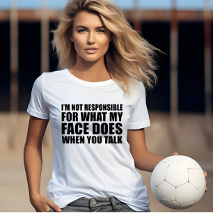 Funny sarcastic Zitate Spaß sarcasm introvertierte T-Shirt