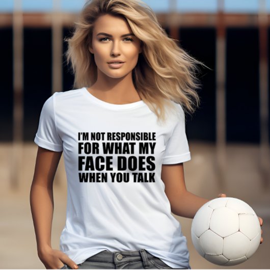 Funny sarcastic Zitate Spaß sarcasm introvertierte T-Shirt