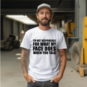 Funny sarcastic Zitate Spaß sarcasm introvertierte T-Shirt