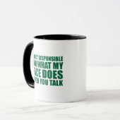 Funny sarcastic Zitate Spaß sarcasm introvertierte Tasse (Vorderseite Links)