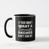 Funny sarcastic Zitate Spaß sarcasm introvertierte Tasse (Links)