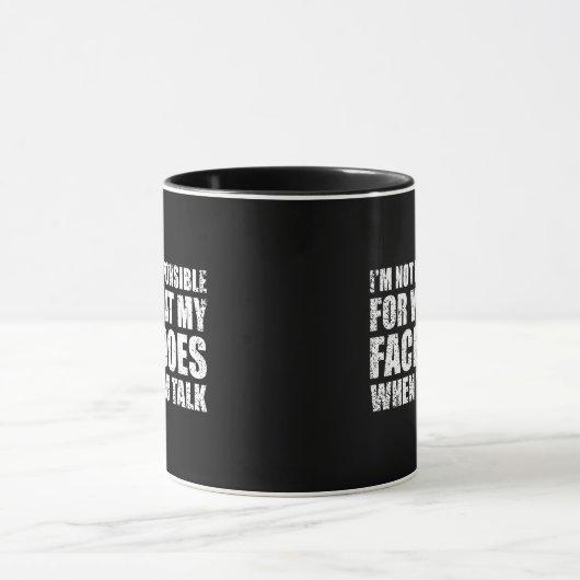 Funny sarcastic Zitate Spaß sarcasm introvertierte Tasse (Zentrum)
