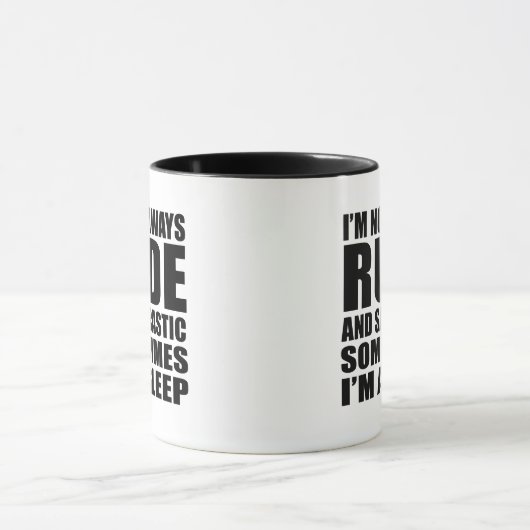 Funny sarcastic Zitate Spaß sarcasm introvertierte Tasse (Zentrum)