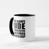 Funny sarcastic Zitate Spaß sarcasm introvertierte Tasse (Vorderseite Links)