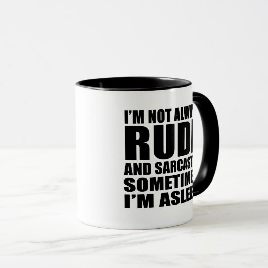 Funny sarcastic Zitate Spaß sarcasm introvertierte Tasse (VorderseiteRechts)