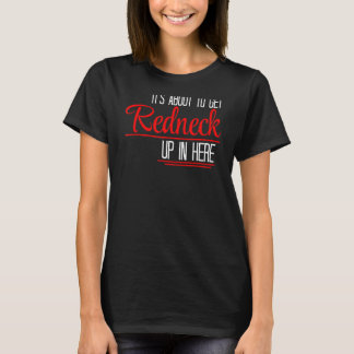 Funny Sarcastic zitieren, dass es darum geht, Redn T-Shirt