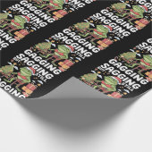 Funny SarcasticChristmas Sagging But Still Gagging Geschenkpapier (Ecke)