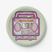 Funny sardines tin stereo pappteller (Vorderseite)