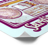 Funny sardines tin stereo poster (Ecke)